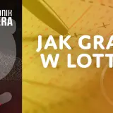 Poradnik typera: Jak grać w Lotto i kiedy są losowania? Długopis zaznacza liczby na kuponie.