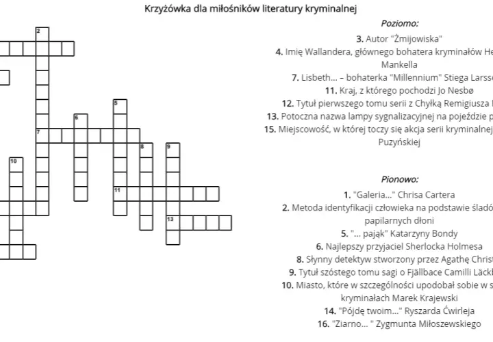 EBOOK: Książka w czytniku do krzyżówki? Rozwiąż hasło!