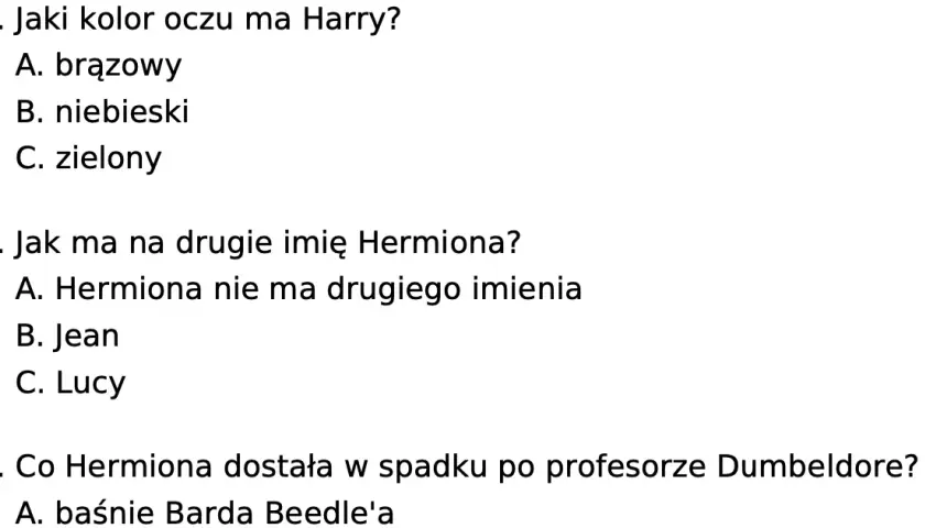 Zagadki Harry Potter: Od ucznia do Dumbledore'a Twój test!