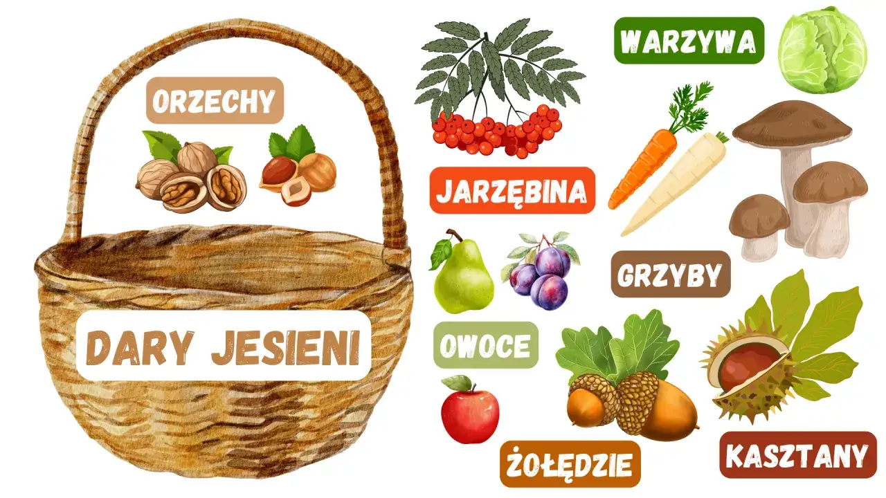 dary jesieni dla dzieci