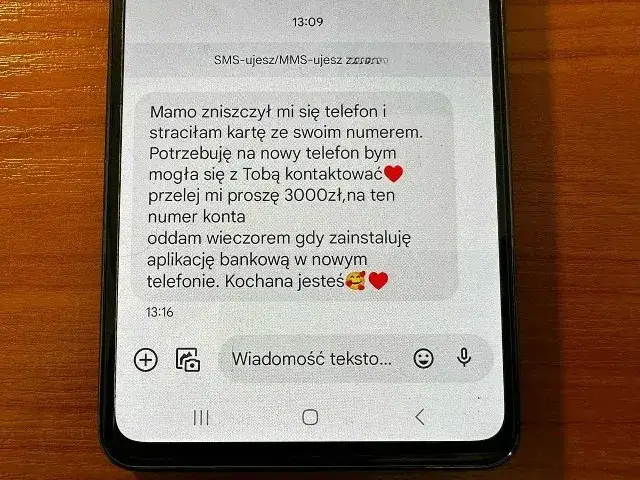 Oszustwo SMS Powerball