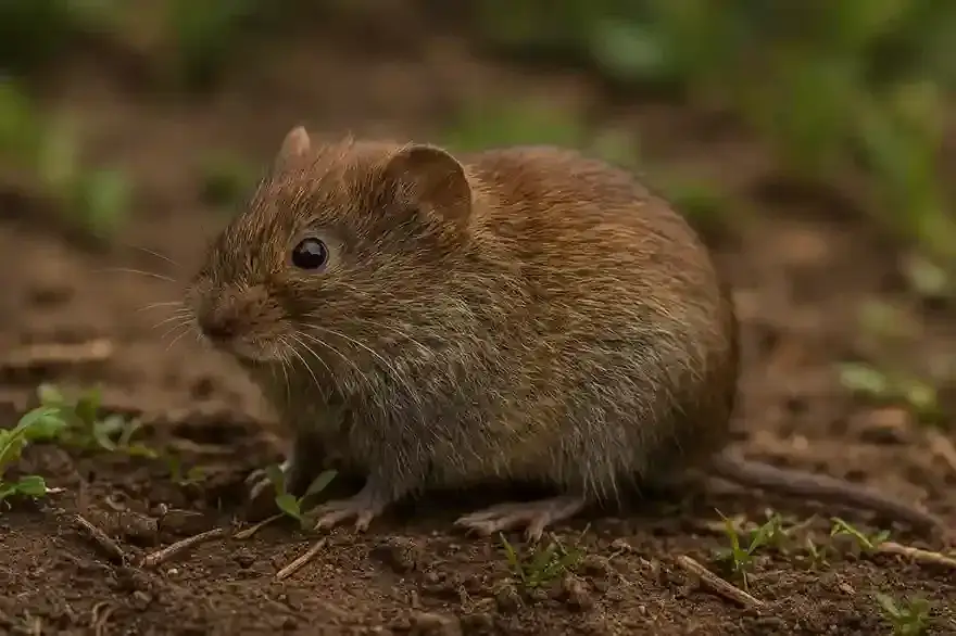 nornica ruda cechy charakterystyczne